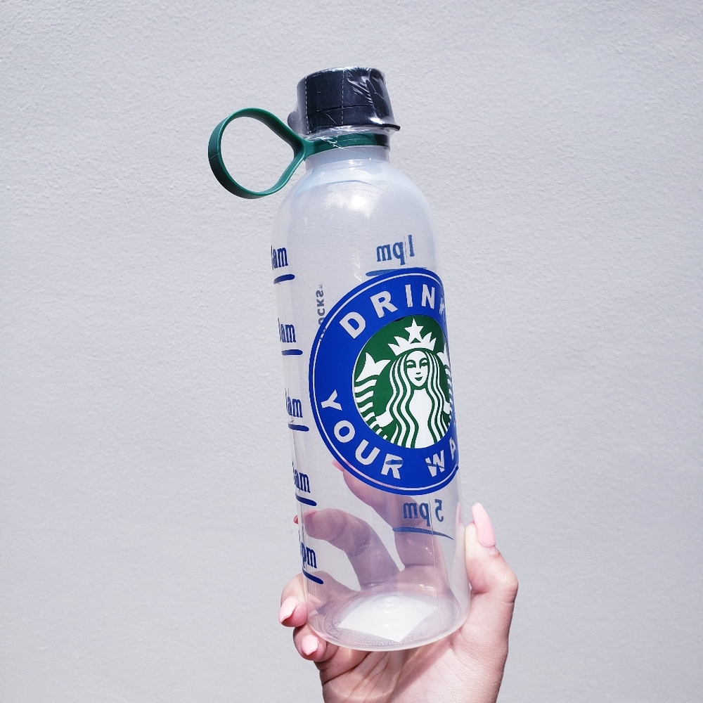 Starbucks plastic custom water log water bottle - Picture 2 of 11